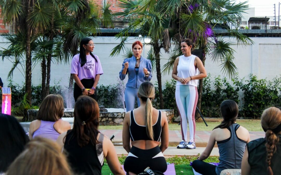 La Quinta Villa Carmen recibió a más de 100 mujeres en una tarde de «Yoga»